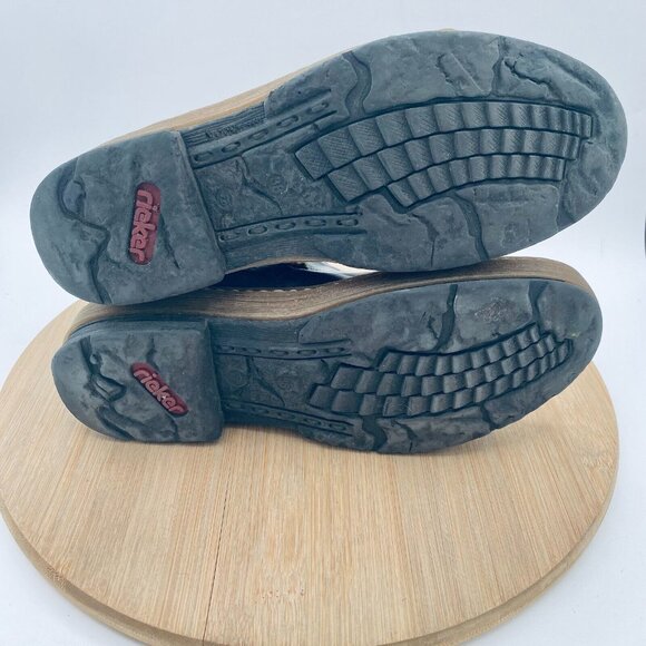 Boho! Rieker Felicitas Blue Ankle Booties - Picture 9 of 10